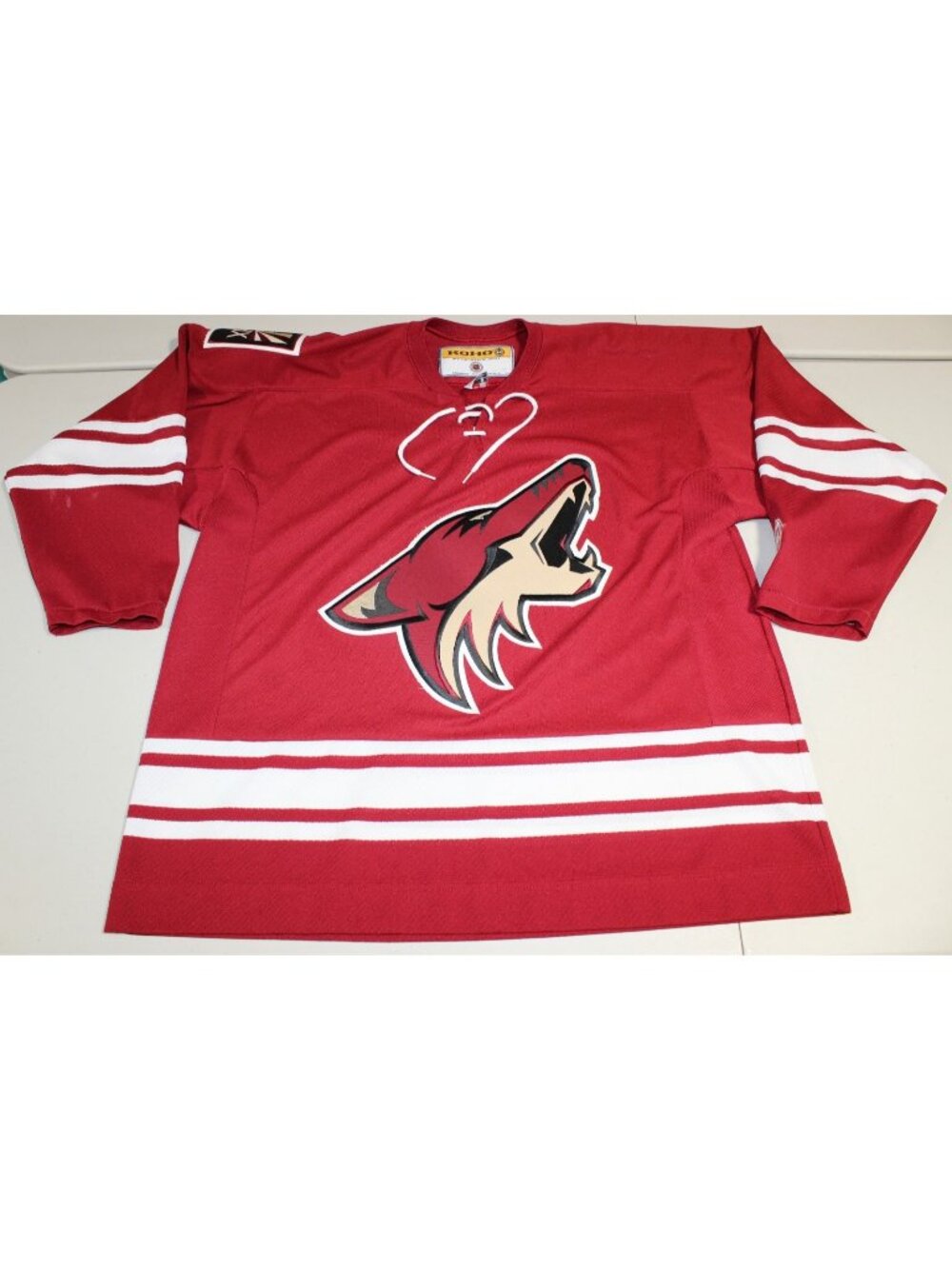 NHL Hockey Vintage 2003–2004 Phoenix Coyotes Sewn Stitches Jersey XL Red KOHO